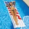 72" American Flag Inflatable Swimming Pool Air Mattress
